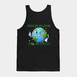 baseball earth day 2024 Tank Top